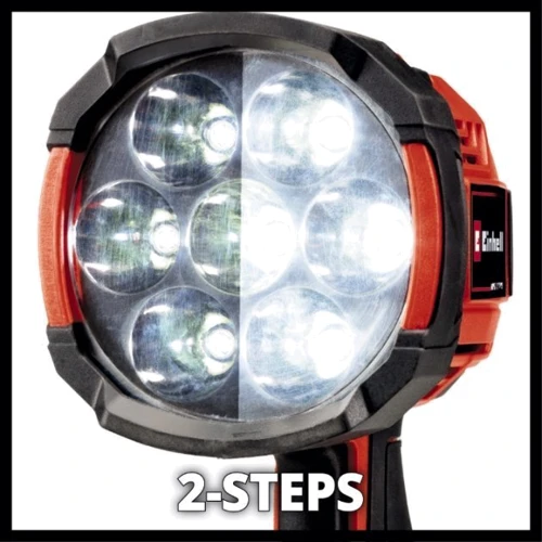 Ліхтар туристичний Einhell TE-CL 18/2500 LiAC - Solo 4514145: Дальність підсвічування, м 640