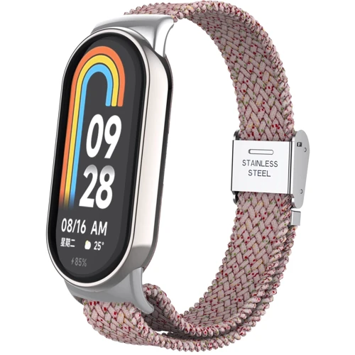 Ремінець ArmorStandart Braided Solo Loop Starlight Pink для Xiaomi Smart Band 8 / 9 / 10 (ARM86885): Тип ремінець