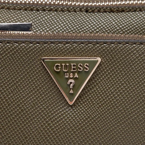 Женская сумка кросс боди GUESS ALEXIE DOUBLE POUCH CROSSBODY оливковая (HWVG8416700-OLV): Пол Женский