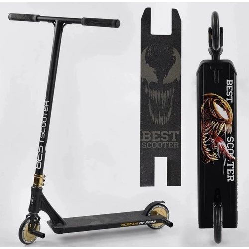 Самокат трюковый Best Scooter Simbiote (71383)