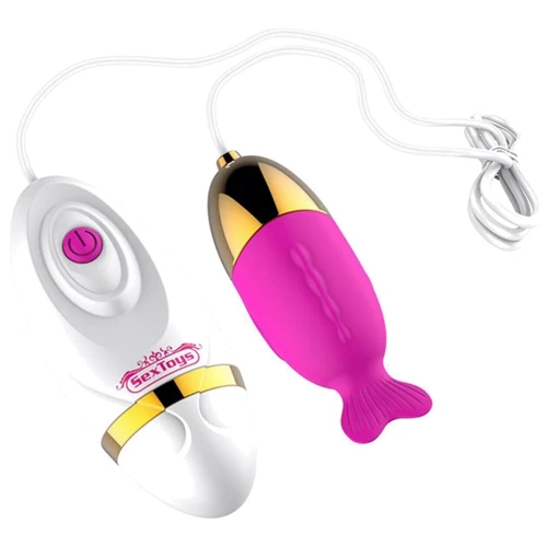 Вибро яйцо XESE VE10-BR Pink (12 режимов вибрации, зарядка от USB)