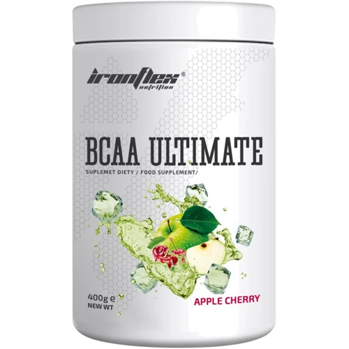 Аминокислота для спорта IronFlex Nutrition BCAA Ultimate Instant 400 g /40 servings/ Apple Cherry