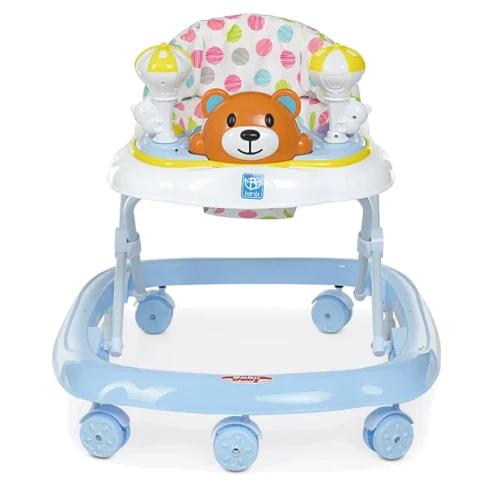 Ходунки детские на колёсах Bambi музыкальные Голубой (M 3656-2 ): Цвет голубой