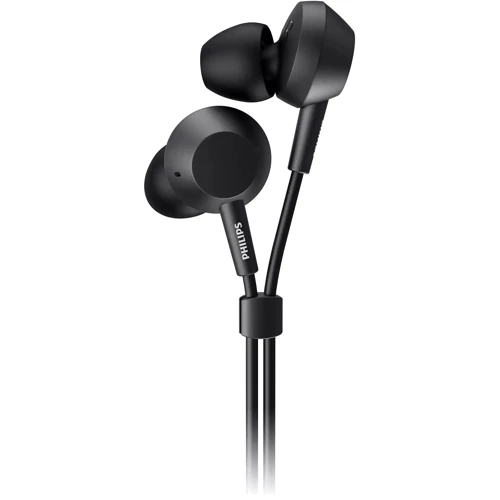 Наушники Philips TAE4106 Black: Тип конструкции вакуумные