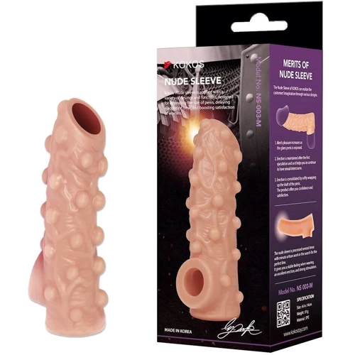 Насадка на член Kokos Nude Sleeve NS 003 L
