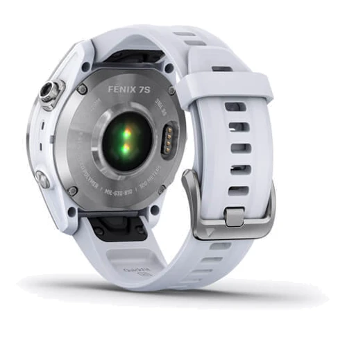 Смарт-часы Garmin Fenix 7S Silver with Whitestone Band (010-02539-03) фото 9