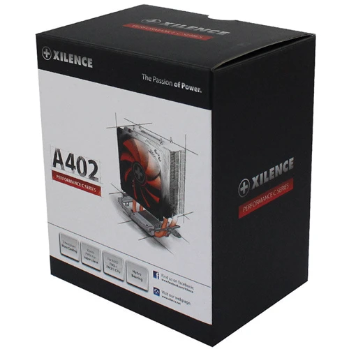 Кулер Xilence A402 (XC025): Рівень шуму, dB 23.8