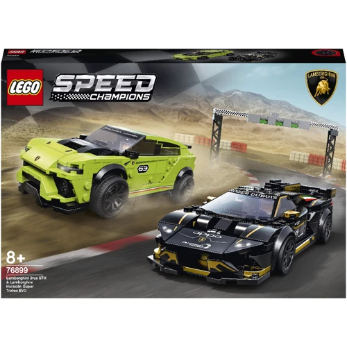 LEGO Speed Champions Lamborghini Urus ST-X & Lamborghini Huracán Super Trofeo EVO (76899)
