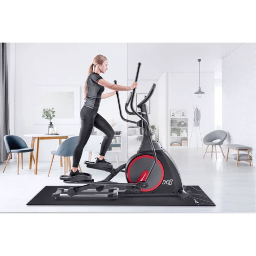 Орбитрек Hop-Sport HS-300CF Spectre электромагнитный с телеметрическим поясом + мат под тренажер