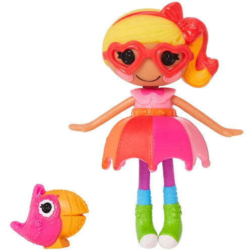 Лялька MINI LALALOOPSY – Райдужна Ейпріл (з аксесуарами)