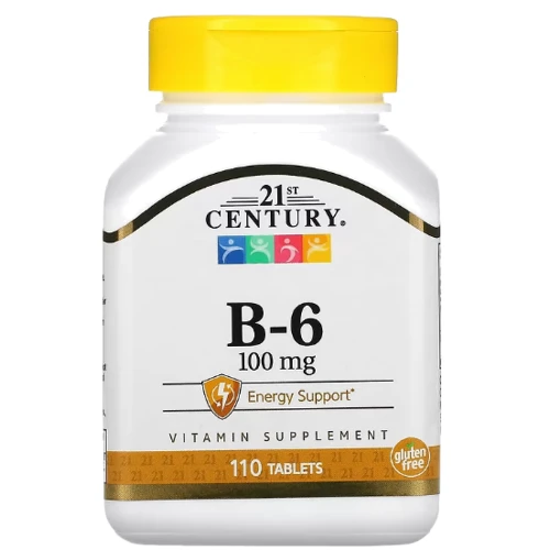 21st Century Vitamin B6 Витамин B6 110 таблеток