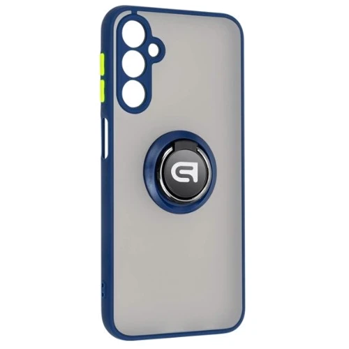Чехол для телефонов ArmorStandart Frosted Matte Ring Navy Blue for Samsung A245 Galaxy A24 4G (ARM68897)