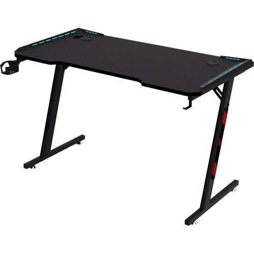 Геймерський стіл GT Racer 120x60x73 см Black (T-1242)