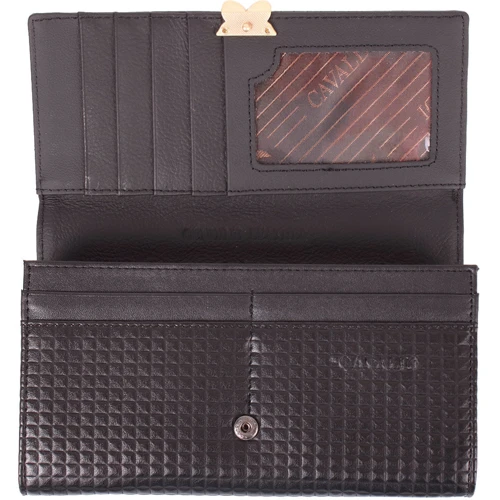 Жіночий гаманець 4U Cavaldi чорний (DNKPX20-2-black): Формат гаманця горизонтальний
