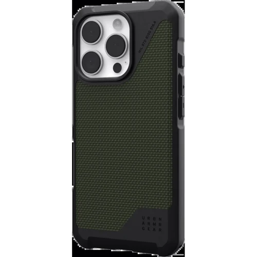 Чохол для iPhone Urban Armor Gear UAG Metropolis LT Magsafe Kevlar Olive (114452113972) для iPhone 16 Pro: Тип аксесуара чехол