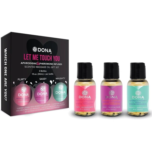 Набор массажных масел DONA LET ME TOUCH YOU
