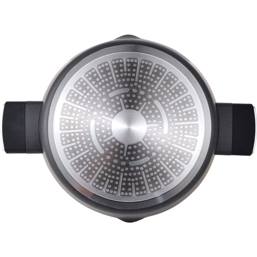 Кастрюля Bergner Ion plus 28 см 6 л (BG-35912-BK): Объем, л 6