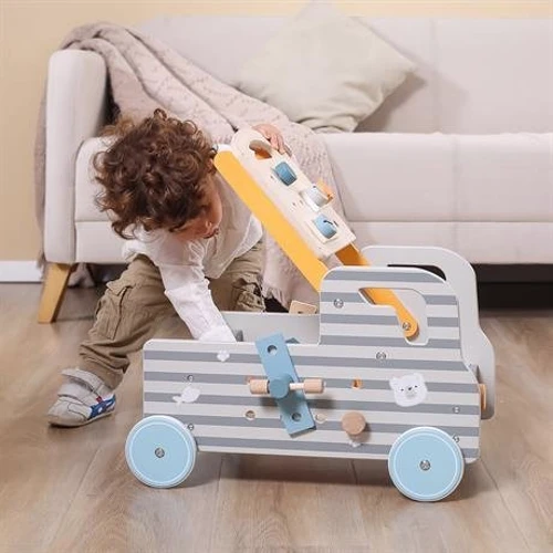 Дерев'яна машинка з інструментами Viga Toys PolarB (44066)