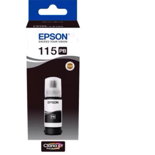 Чорнило Epson 115 EcoTank PhotoBlack (C13T07D14A): Колір Black