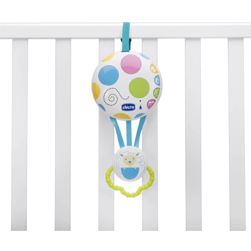 Крісло-гойдалка Chicco Balloon (79282.40): Додаткові зручності ручки для переноски, дуга с игрушками, регулируемая спинка, блок с музыкой, звуковое сопровождение,
