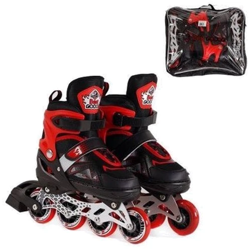 Ролики с подсветкой Best Roller М красный (30258-M)