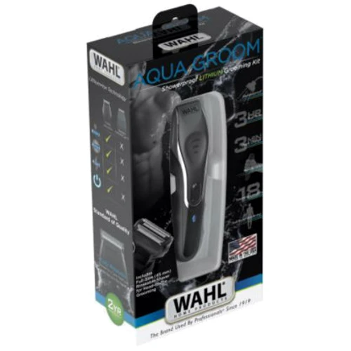 Машинка для стрижки (триммер) WAHL Aqua Groom 09899-016: Материал лезвий сталь