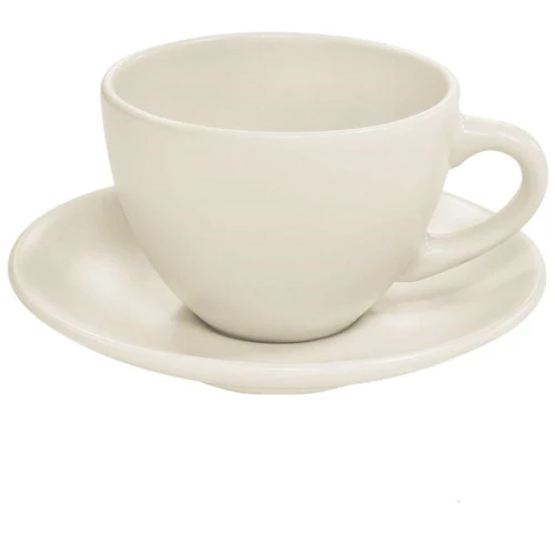 Чашка з блюдцем Keramia Cream 207 мл (24-237-082)