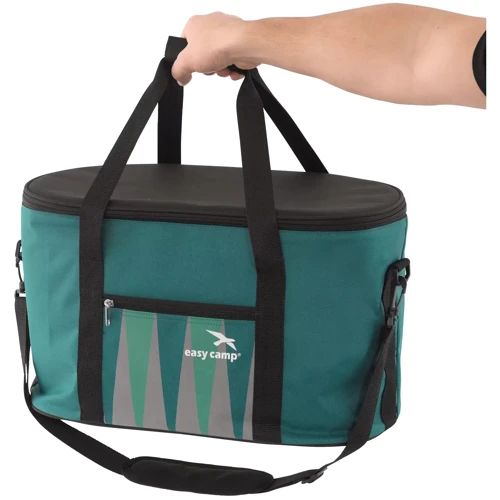 Термосумка Easy Camp Backgammon L Petrol Blue (600025): Объем 28 л