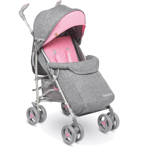 Прогулочная коляска Lionelo Irma Pink: Количество блоков 1