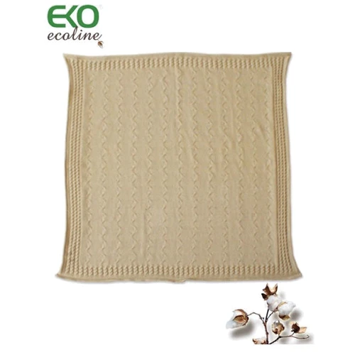 Плед EKO (DW-03) Бавовна льон 80x70