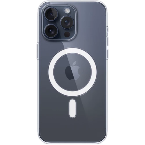 Чехол для iPhone Apple iPhone 15 Pro Max Clear Case with MagSafe (MT233ZM/A): Цвет прозрачный