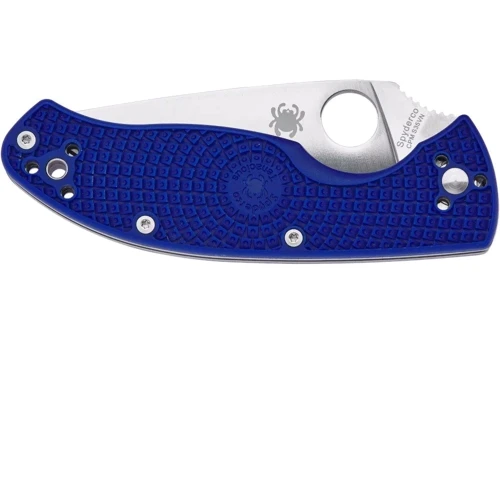 Ніж Spyderco Tenacious, S35VN, напівсерейтор blue (87.14.81): Кількість функцій 1