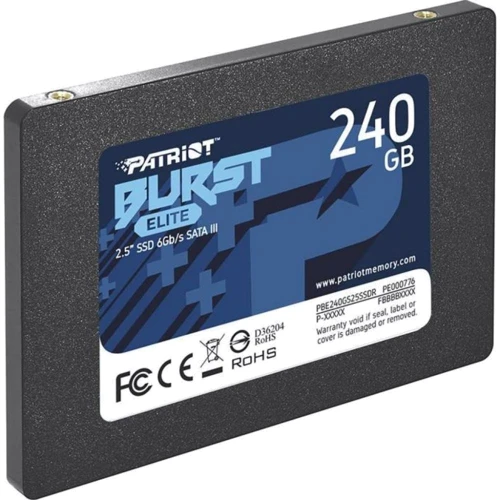 Patriot Burst Elite 240 GB (PBE240GS25SSDR) UA: Тип накопителя внутренний