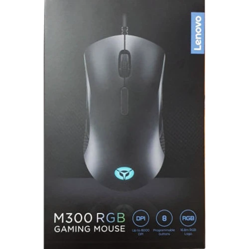 Мышь Lenovo M300 RGB Black (GY50X79384): Длина кабеля 1.8 м