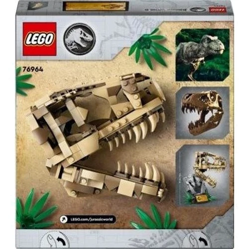 Конструктор LEGO Jurassic World Скам'янілості динозаврів: череп тиранозавра (76964) фото 6