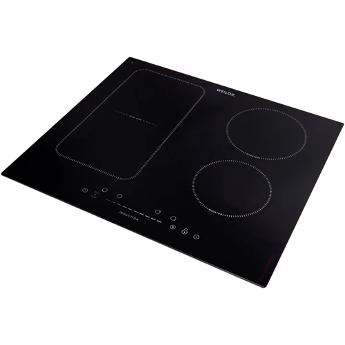 Варочная поверхность электрическая Weilor WIS 670 BLACK: Рабочая поверхность стеклокерамика