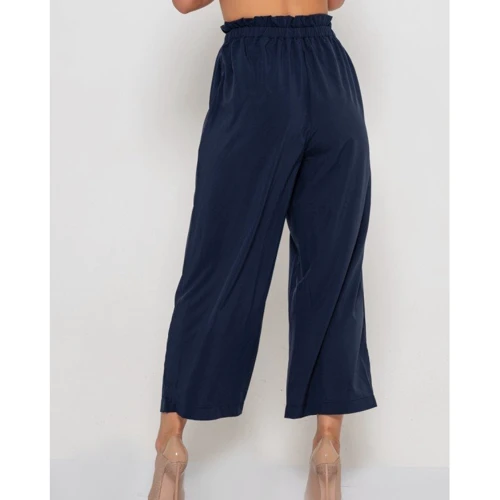 Брюки ISSA PLUS 10665 46 синие: Вид Брюки