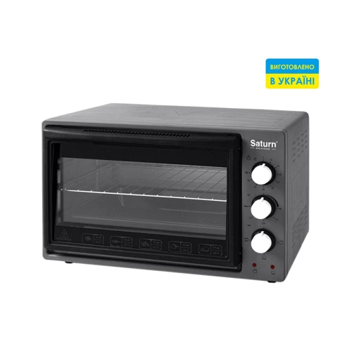 Електрична духовка настільна Saturn ST-EC3404 Graphite