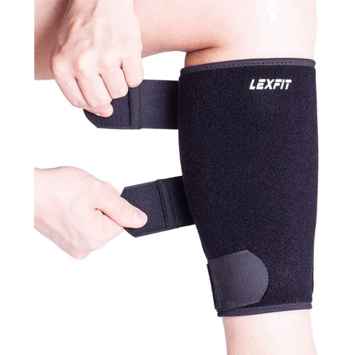 Бандаж для гомілки USA Style LEXFIT чорний (LBS-1006) фото 8