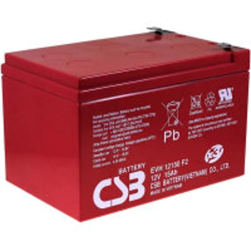 CSB EVH12150, 12V 15Ah (EVH12150)