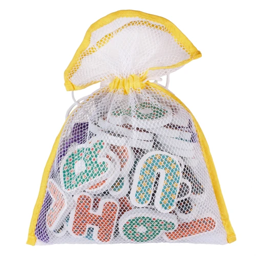 Набор для игры в ванной XoKo EVA English (26 ед+мешочек для сушки+мешок хранения)