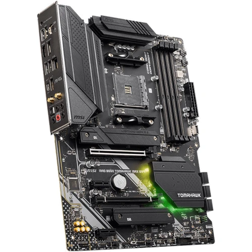 MSI MAG B550 TOMAHAWK MAX WIFI: Разъемы на плате USB 2.0, USB 3.2 Gen 1