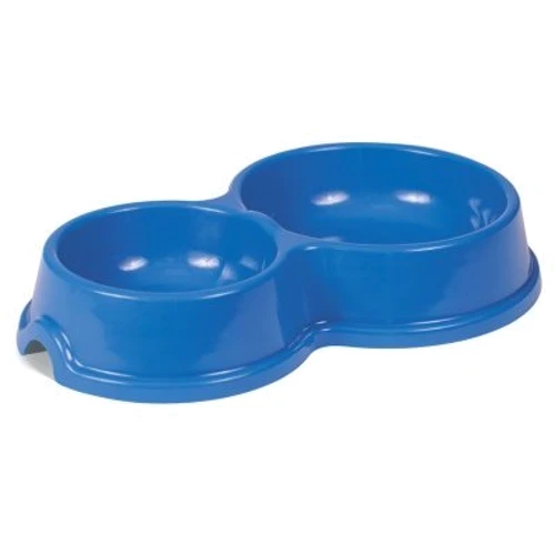 Подвійна миска для котів Природа 650 ml синя (PR240914)