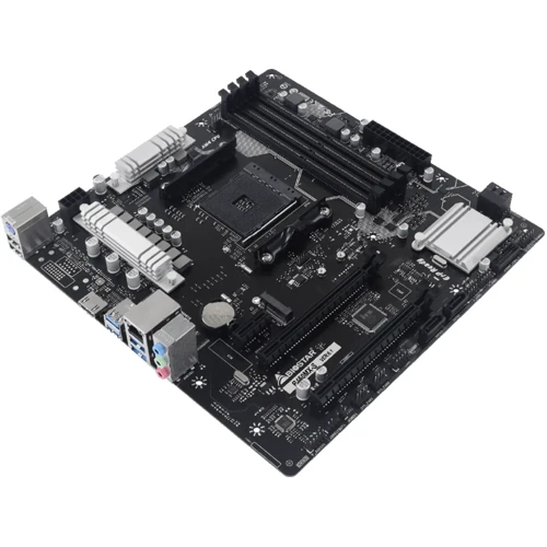 BIOSTAR B450MX-S: Оперативная память 4xDIMM / Max. 128GB / up to DDR4 4000 (O.C.) MHz / Dual Channel Memory