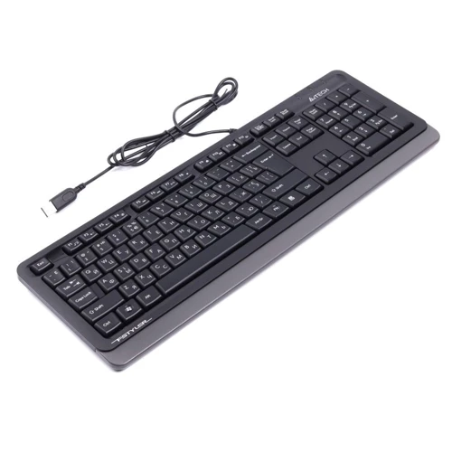 Клавиатура A4Tech FKS10 (Grey): Подключение проводное