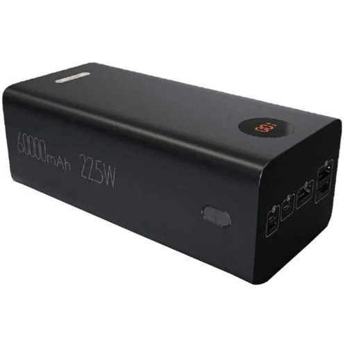 Внешний аккумулятор Romoss Power Bank 60000mah PEA60 Black (PEA60-152-2142): Встроенный кабель нет