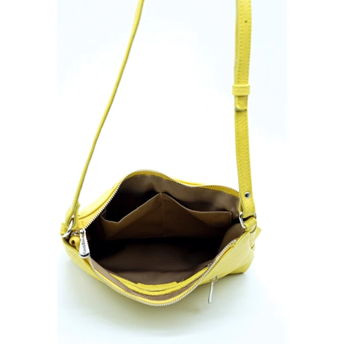 Жіноча сумка через плече ARTiS Bags жовта (1764 5718): Тип ручки Без ручки, Плечевой ремень