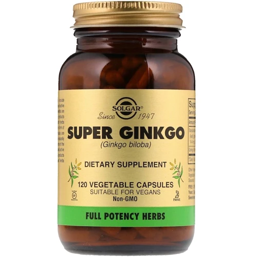 Solgar Super Ginkgo, Full Potency 120 caps