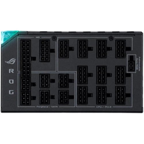 Блок питания ASUS ROG-THOR-1600T-GAMING: Модульные (съемные) кабеля Есть