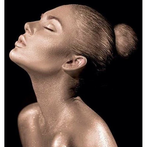 Mehron Metallic Powder ROSE GOLD with Mixing Liquid Металева пудра-порошок (5 g) + рідина для змішування (30 g) Рожеве Золото фото 2